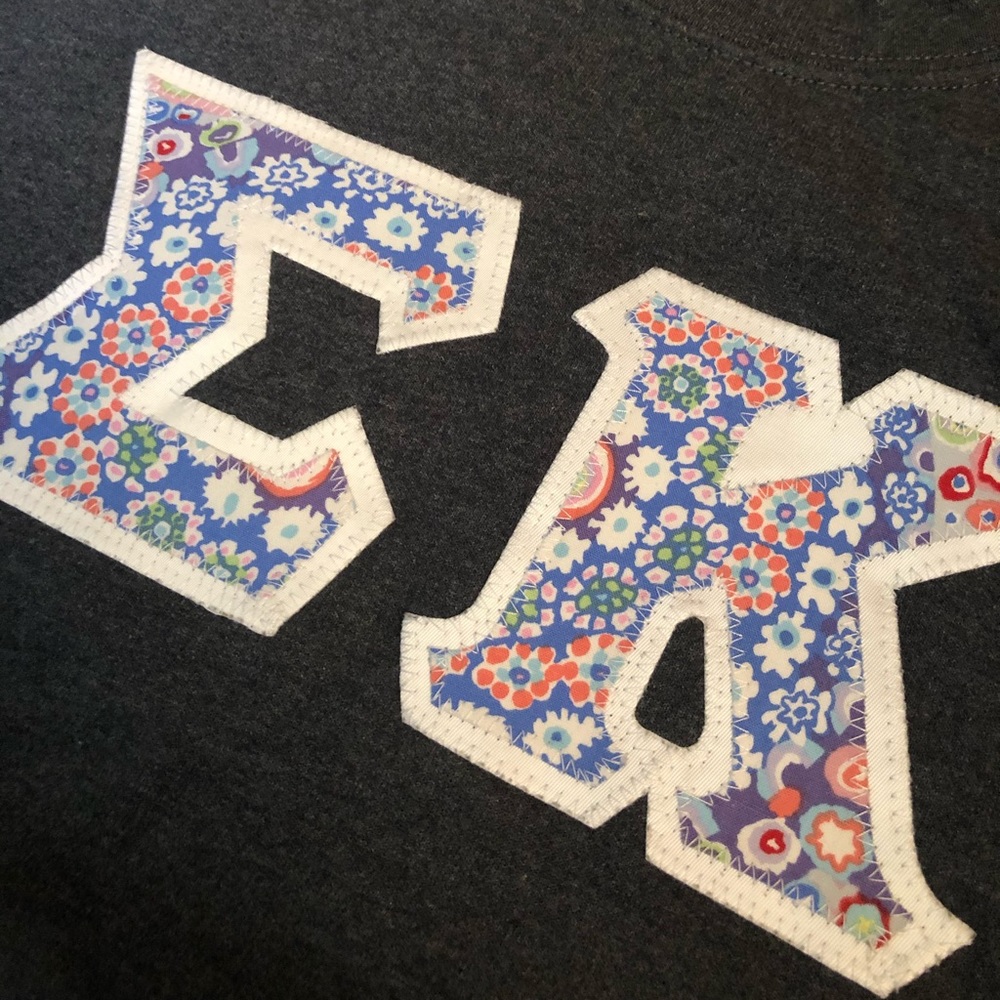Sigma Kappa Letters Crewneck